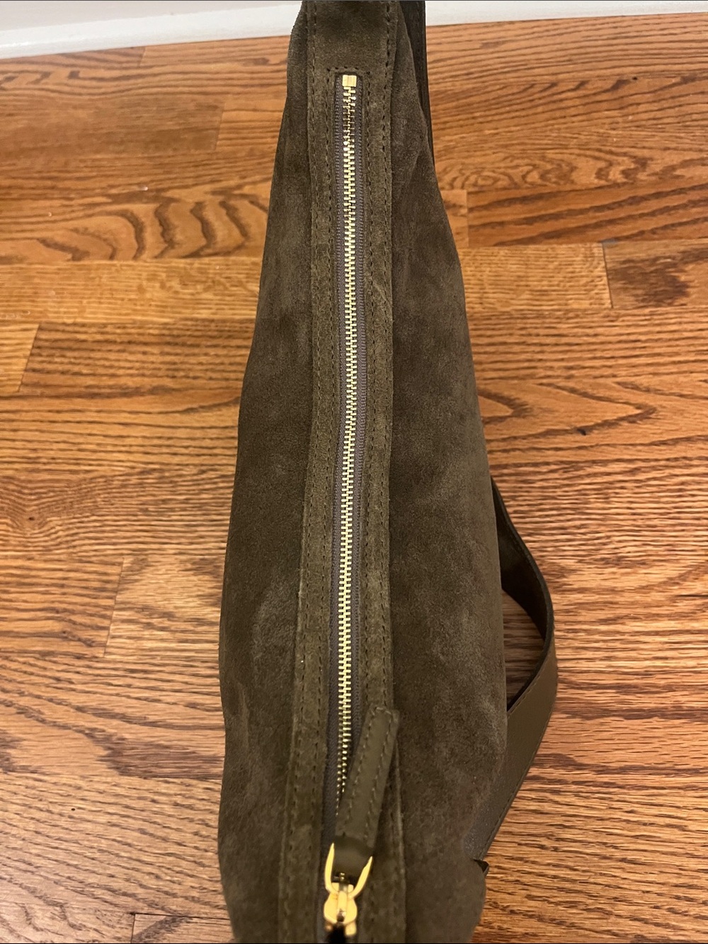 Madewell Green Hobo Bag with Adjustable Strap - Picture 6 of 8